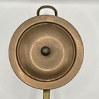 Vintage Douro Copper Boiler Pot Pan Brass Handle   Lid 2 5 Qt Made In Portugal