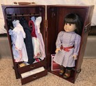 American Girl Samantha Pre-mattel Doll  Trunk  And Accessories Lot-no Box