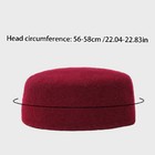 Muslim Cap For Mens Prayer Hat Solid Color Wool Arab Cap Clothing Accessories