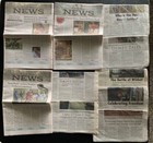 Civil War News   The Civil War Courier Newspapers  5 Unopened  Free Shipping 
