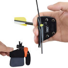 Archery Premium Leather Finger Tab For Recurve Bows Hunting Finger Tap Rh