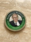 Warren Buffet 40 Custom Craps Poker Chips 1996 Paulson Gaming Supplies