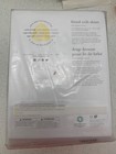 Burt s Bees Baby 100  Organic Cotton Fitted Crib Sheet Jersey Navy Blue    New