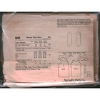 Vintage 1960s Mccalls 6656 Misses Muu Muu Dress Sewing Pattern Easy To Sew 60s