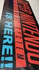 Super Nintendo Is Here 90 s Vintage Style Display Dealer Promo Banner  Snes