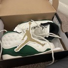 Jordan 13 Retro Td 7c White Lucky Green Sneakers 414581-113