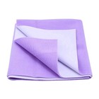 Waterproof Quick Dry Sheet For Baby   Baby Mat For Bed    purple_medium  