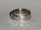 Coin Ring Hand Made From Us Silver Quarter 1940-1964 Sizes 4-8 5