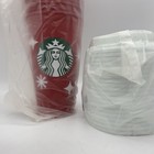 20 Starbucks 2022 Reusable Holiday Red Cup 25th Anniversary -limited Edition