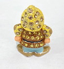 New Disney Parks Arribas Brothers Swarovski   Crystal Happy Jeweled Mini Figure