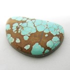Number Eight Turquoise Cabochon 17ct Loose Bangle Ring Pendant Top