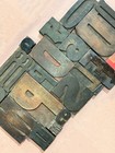 Sorts Letterpress Wood Type 22 Pieces Various Sizes   Typefaces Printing Blocks