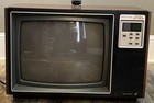 Zenith Sb1327w 13  Color Crt Tv System 3 Space Command Woodgrain Retro Gaming