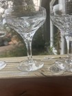 Set Of 4 Evora By Atlantis Crystal Champagne Sherbet Glasses Made In Portugal