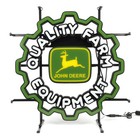 John Deere 17in X 17in Led Neon Sign With Tire Tread Shape 97167