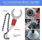 Bike Tool Kit  Professional Bike Repair Tools For Mountain Bike With 3-in-1 Cass