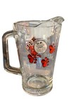 1995 Red Dog Beer Glass Pitcher Plank Road Brewing Co  U r  Your Own Dog 8 25   