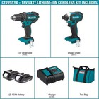 18v Lxt Lithium-ion Cordless Compact 2-piece Combo Kit 1 5 Ah  driver-drill impa