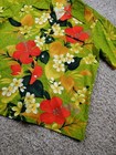 Vintage 70s Sears Hawaiian Shirt L xl Mens Multicolor Floral Print Point Collar