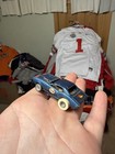 Vintage Aurora  1388 Blue Pontiac Firebird T-jet Ho Slot Car Bh