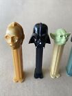 Vintage Star Wars Pez Dispensers Darth Vader Yoda Stormtrooper Mandalorian C-3po