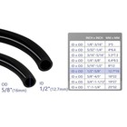 Black Pvc Vinyl Tubing 1 2  Id X 5 8  Od Water Fish Tank Aquarium Air Line Li   