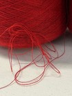 Lot 2 Spool Cone Lace cobweb Soft Peru Baby Alpaca Yarn 2lb 4oz 1030g 4012 Red B