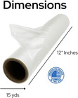Wash Away Water Soluble Embroidery Stabilizer And Topping 12  Inch X 15 Yard By 