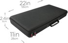 Khanka Hard Travel Case For Numark Mixtrack Platinum Pro Fx fx pro 3   Serato Dj