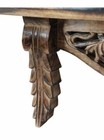 Engraved Shelf Wood Carving Corner Wall Mounted Bracket Hanging Handmade Gift
