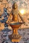 Egyptian Pharoahess Goddess Sculpture Incense Burner Vantine s Made In France