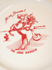  lone Ranger   Vintage Saucer Plate - 1938
