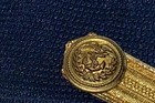 Military Dress Hat - U s  Coast Guard Officer   s Combo Cover Size 71 2 Vintage 