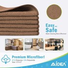 Microfiber Cleaning Cloth 12 Pack Soft Absorbent Towels For Cars Kitchen Windows