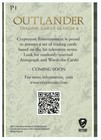 Outlander Season 4  s4    P1 Promo Card - Cryptozoic 2020