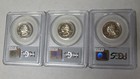 Lot Of 3 Pcgs Pr69 Dcam Silver State Quarters 1999-s Pa 1999-s Nj 1999-s Ga