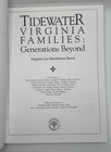 Tidewater Virginia Families  Generations Beyond Virginia Lee Hutcheson Davis Pb