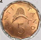 Tanzania 1972 5 Senti Sailfish 199467 Combine Shipping