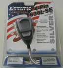 Astatic 636l-se Silver Edition Cb  Ham Radio Microphone 4-pin Mic Metal Cord