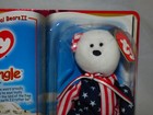 Ty - Mcdonalds Teenie Beanie Babies - Spangle The Bear  1999  Retired 