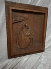Wood Carved French Oak Panel
