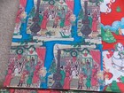 Vintage 8 Full Sheets Christmas Gift Wrap Wrapping Paper 40  X 29  Sheets