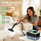 Steam Cleaner  Portable Steamer For Cleaning With 16pcs Normal  Green