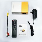 Mini Portable Projector 1080p Led Home Theater Phone Screen Mirroring