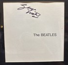 The Beatles White Album George Martin Signed   Autographed Cd Framed 