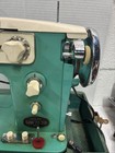Vintage Universal Super Zigzag Sewing Machine Model Saw See Description