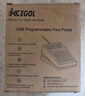 Upgraded Ikkegol Usb Foot Pedal Switch Video Game Pc Hands Free Footswitch New