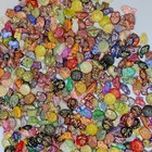100g Handmade Glass Beads Mixed Shapes For Diy Jewelry Sun Catcher Decor