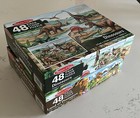 Melissa   Doug - Child s Floor Puzzles  x2  Dinosaurs   Land Of  Giant 48 Pieces