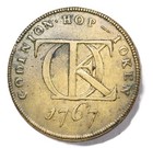 1767 Great Britain Godington Brass Hop Token  d h 22 